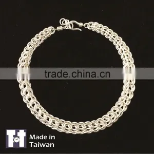 Fashion Charm Mens Persian 925 Sterling Silver Manual Bracelet Jewelry thumbnail-3