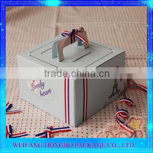 Factory Price Christmas Gift Cake Box With Delicate Pattern thumbnail-4