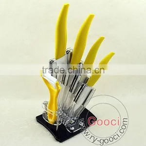 Ultra Sharp Ceramics Knife Set 3"+4''+5"+6"+Peeler thumbnail-1