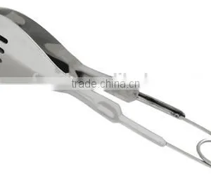 Stainless Steel Food Tong With Large Loop for Hanging - Lifetime Guarantee thumbnail-2