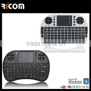 Mini Wireless Keyboard With Touch Pad,wireless Keyboard With Built in Mouse--T2--Shenzhen Ricom thumbnail-5
