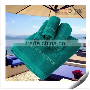 High Quality Different Colors Available Deluxe 100% Cotton Golf Towels Wholesale thumbnail-3