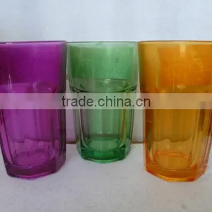 Sprayed Glass Cola Mug for Decoration thumbnail-1