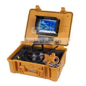 7" TFT LCD DVR Video Fish Finder System With HD CCD 650TVL Underwater Camera Cable 20M(66ft) Version Support 16GB SD Card thumbnail-2