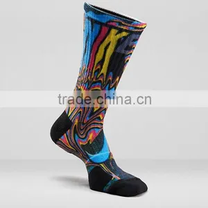 Wholesale Fashion Custom Digital Print Socks thumbnail-4