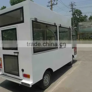 Small Investment/floor Space, China Mobile Food Cart for Sale With Wheels thumbnail-6
