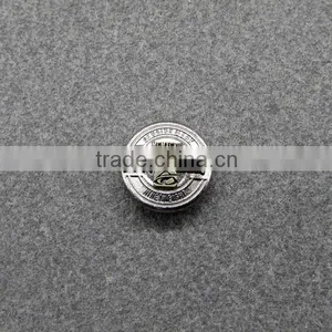 Rolling Plating Silver Denim Button thumbnail-1