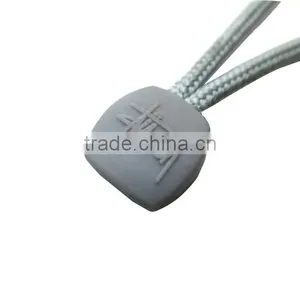 Custom Silicone Bag Zipper Pull With Brand Logo thumbnail-2
