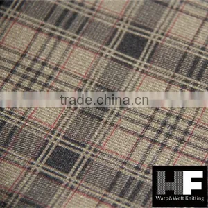 Printed Check Corduroy Velvet Sofa Fabric Upholstery Fabric thumbnail-1