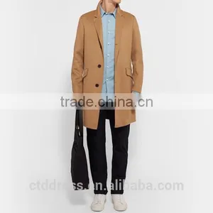 New Design Wool Long Overcoats for Men Made in China thumbnail-2