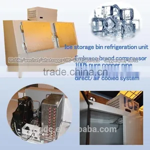 Two Convex Hinged Door Ice Storage Bin With LOGO Stickers thumbnail-4