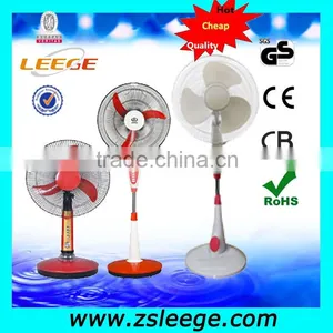 Brushless 12v dc Fan Specification / Battery Rechargeable Table Electrical Fan / 16" Stand Rechargeable Fans thumbnail-1
