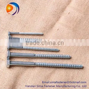 Best Quality DIN 571 Hex Head Lag Screw Galvanized thumbnail-6