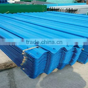 Highway Used Road Safety Guardrail Price Per Meter With Blue and Green Color thumbnail-5