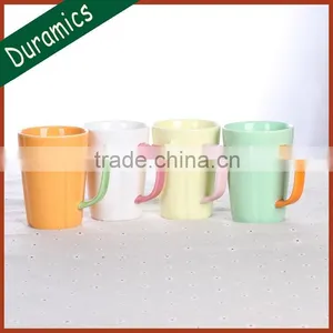 Fashionable Custom Ceramic Mug With Flower thumbnail-3