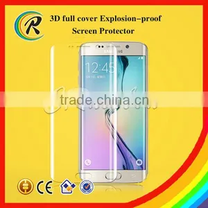 3D Curved Full Cover PET Screen Film for Samsung Galaxy s6 Edge Screen Protector thumbnail-1