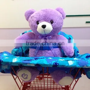 Cheap Price RH-CH001-08 Light Blue Fabric Cotton Shopping Cart Cover thumbnail-1