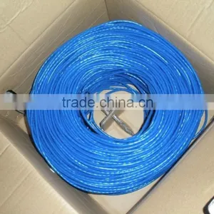 305m/box Double Jacket Outdoor Utp Lan Cat6 Network Cable,utp Cat6 Patch Cables Fulke Test thumbnail-2