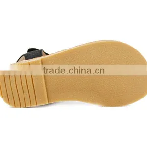 Choozii 2016 Fashion Open Toe Girls Leather Sandals With Flat Design thumbnail-4