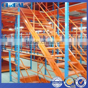Selective Pallet Racking of Multi-layer System/blue and Orange Racking thumbnail-5