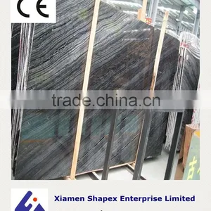 Black Facade Marble Slab With White Veins thumbnail-3