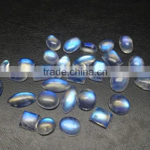 Mix Shape Rainbow Moonstone Cabochon thumbnail-3