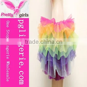 Colorful Petticoat Ruffle Dress Cute Dresses for Cheap Buy Ballerina Dress Online thumbnail-1