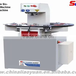 Aluminum Windows Machine Hydraulic Turnable Six-station Punching Machine thumbnail-1