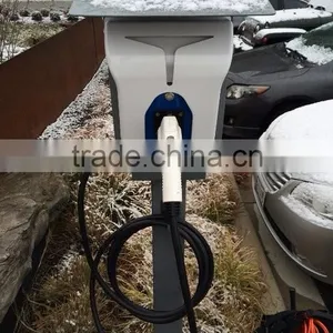 Wall Mount EV Charge Station EV Charger 32A 7.2kw for Home AC Charging/Home EV Charging Station J1772 Wall Box ev Charger thumbnail-3