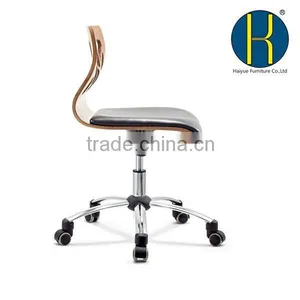 Modern Plywood Design Living Room Chair, Computer Chair With Web Design Back Rest thumbnail-3