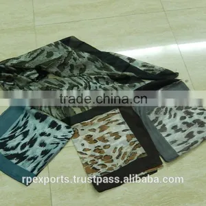 Fancy Silk Printed Scarf 2016-2017 thumbnail-1