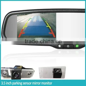 Parking Sensor Display Car Backup Car Rear Camera Rearview Mirror Monitor thumbnail-1