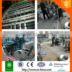 Galvanized High Security Concertina Razor Wire Fence thumbnail-5