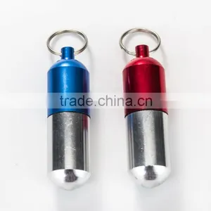 Aluminium Keychain Pill Holder thumbnail-1