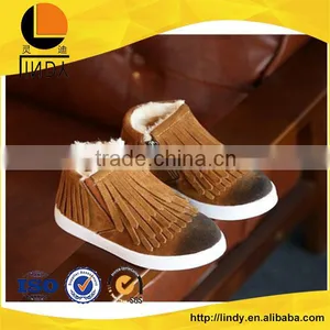 Nice Look Fur Boot Leather Snow Boot thumbnail-2