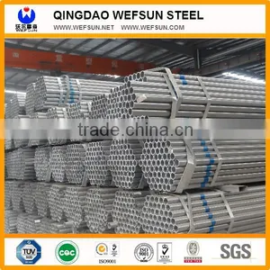 China Manufacturer Hot Rolled Pipe Round Galvanized Steel Pipe Price per kg thumbnail-2