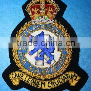 Hand Embroidered Air Force Badges Bullion Wire thumbnail-2
