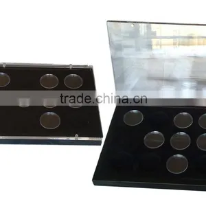 Wooden Coin Box With Transparent Lid thumbnail-1