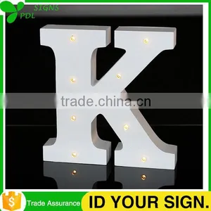 Decorative Wood Marquee Light Letters thumbnail-1
