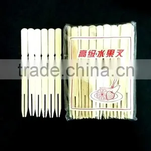 Disposable Bamboo Fork for Fruit thumbnail-1