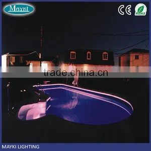 Color Changing 2.5mm Side Glowing Fiber Optic Rope Light for Swimming Pool Lighting thumbnail-6
