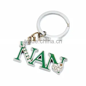 High Quality Low Price Hot Sale Diamond Crystal Keychain thumbnail-1