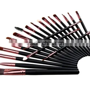 Newest 20pcs Professional Makeup Brush Set With Black Handle thumbnail-1