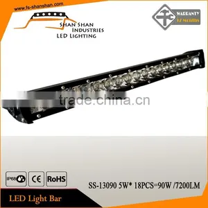 90w 19 Inch Single Row Super Slim Led Light Bar thumbnail-1