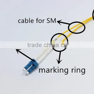 Fiber Optic SM DX LC-LC 45degree Boot Patch Lead thumbnail-4