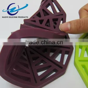 Colorful Tableware Accessories Heat Resistant Silicone Mat thumbnail-4