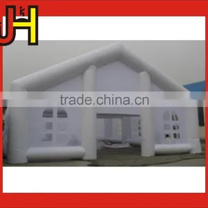 Popular White Color Durable PVC Tarpaulin Inflatable Wedding Tent For Sale thumbnail-2