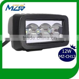 Outdoor Indoor Mini Jeep 12W LED Head Light 4x4 Car Accessory Wholesale Cree Flood Spot Beam Working Light thumbnail-1
