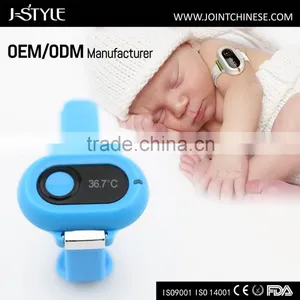 2017 Bluetooth Wristband Thermometer for Baby From J-style thumbnail-2