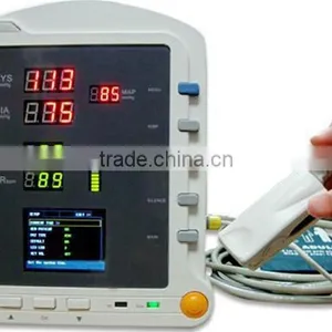 Competitive Price Vital Sign NIBP SpO2 Monitoring Adult Pediatric and Neonatal Portable Multiparameter Patient Monitor China thumbnail-2